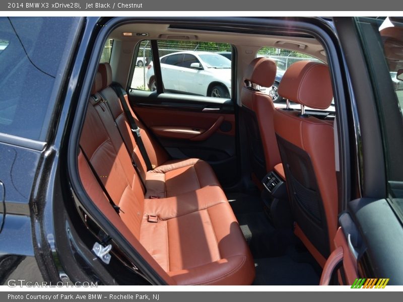 Jet Black / Chestnut 2014 BMW X3 xDrive28i