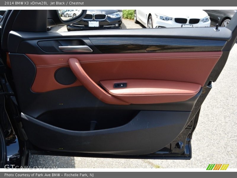 Jet Black / Chestnut 2014 BMW X3 xDrive28i