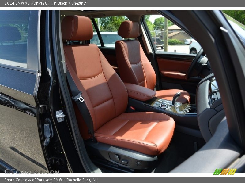 Jet Black / Chestnut 2014 BMW X3 xDrive28i