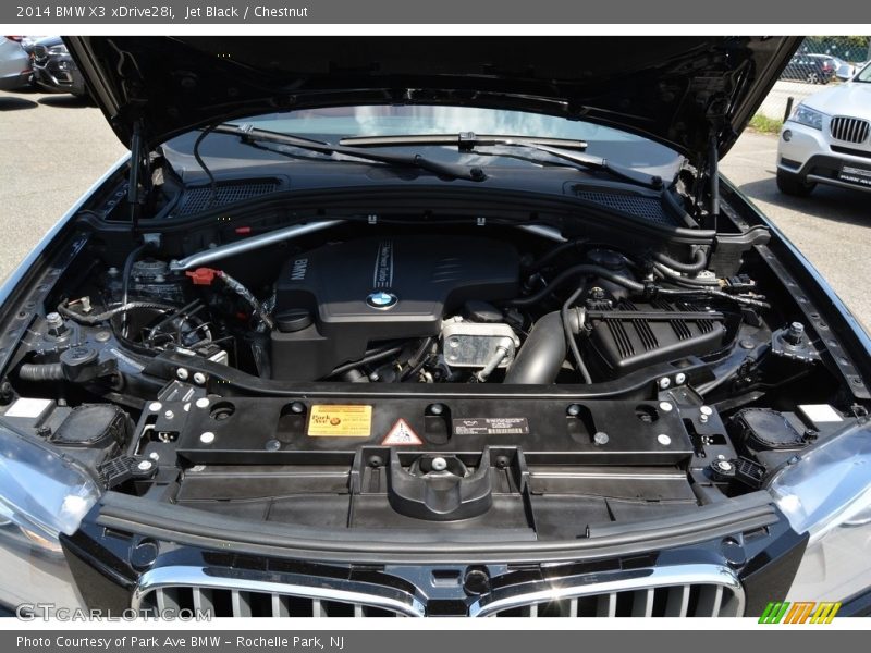 Jet Black / Chestnut 2014 BMW X3 xDrive28i