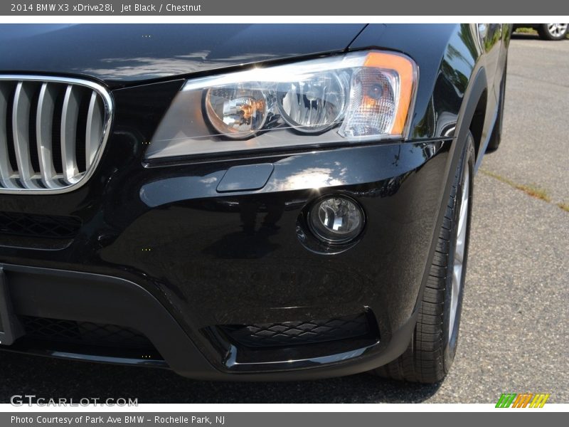 Jet Black / Chestnut 2014 BMW X3 xDrive28i