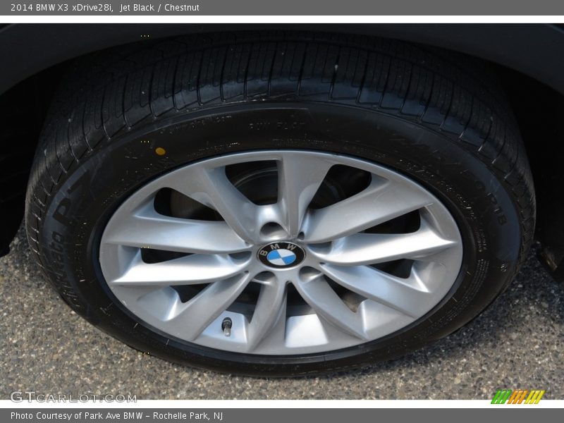 Jet Black / Chestnut 2014 BMW X3 xDrive28i
