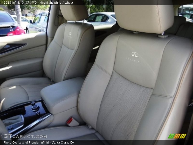 Moonlight White / Wheat 2013 Infiniti JX 35 AWD