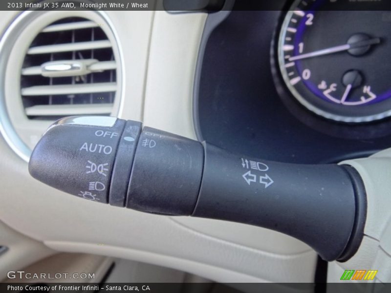 Moonlight White / Wheat 2013 Infiniti JX 35 AWD