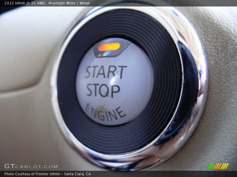 Moonlight White / Wheat 2013 Infiniti JX 35 AWD