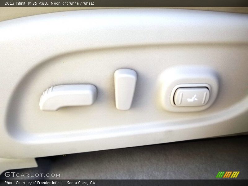 Moonlight White / Wheat 2013 Infiniti JX 35 AWD