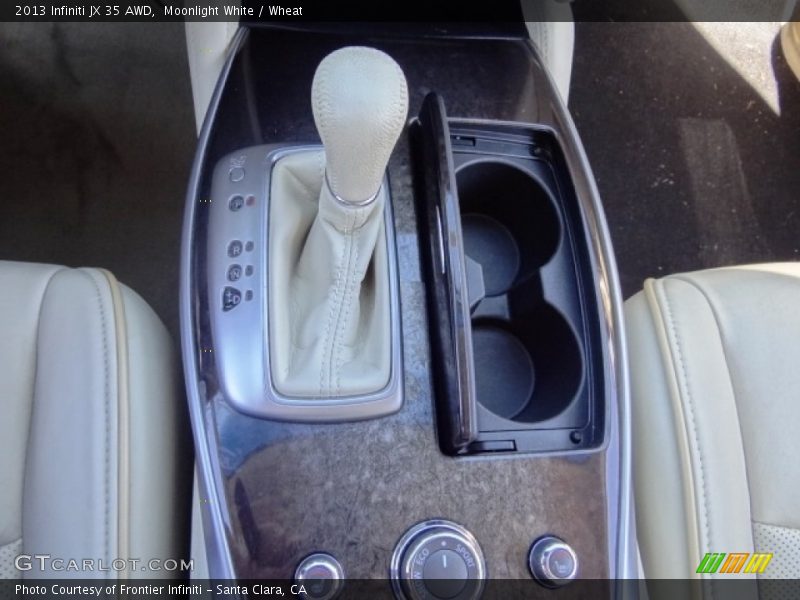 Moonlight White / Wheat 2013 Infiniti JX 35 AWD