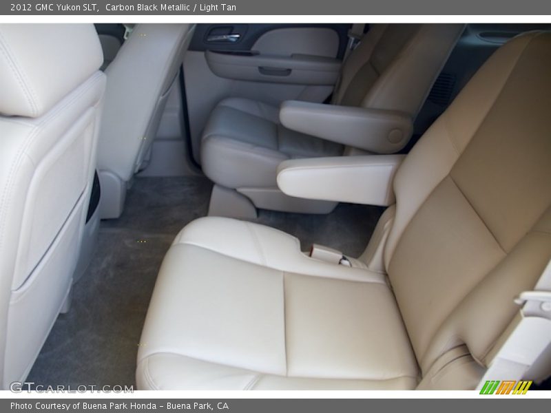 Carbon Black Metallic / Light Tan 2012 GMC Yukon SLT