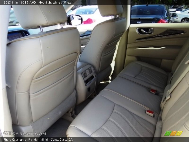 Moonlight White / Wheat 2013 Infiniti JX 35 AWD