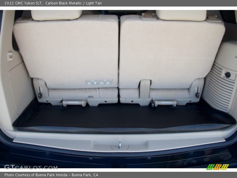 Carbon Black Metallic / Light Tan 2012 GMC Yukon SLT