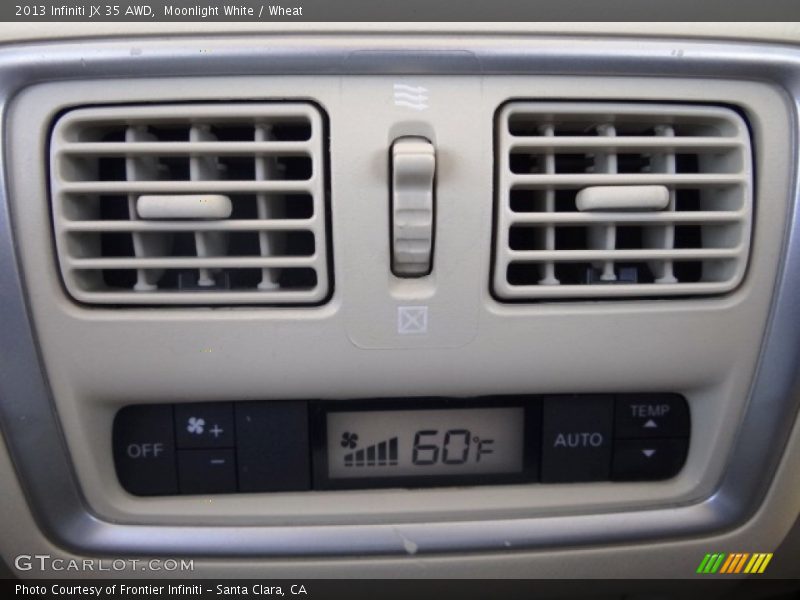 Moonlight White / Wheat 2013 Infiniti JX 35 AWD