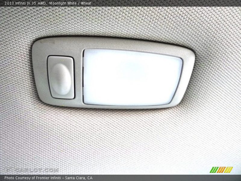 Moonlight White / Wheat 2013 Infiniti JX 35 AWD