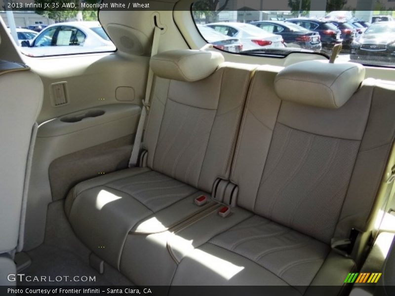 Moonlight White / Wheat 2013 Infiniti JX 35 AWD