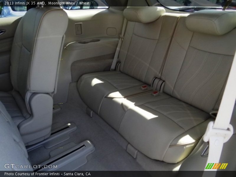 Moonlight White / Wheat 2013 Infiniti JX 35 AWD