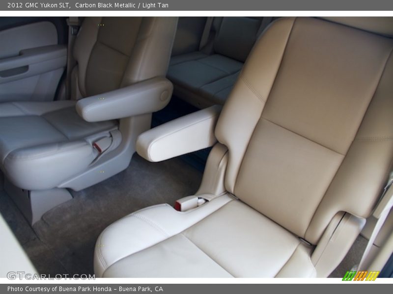 Carbon Black Metallic / Light Tan 2012 GMC Yukon SLT