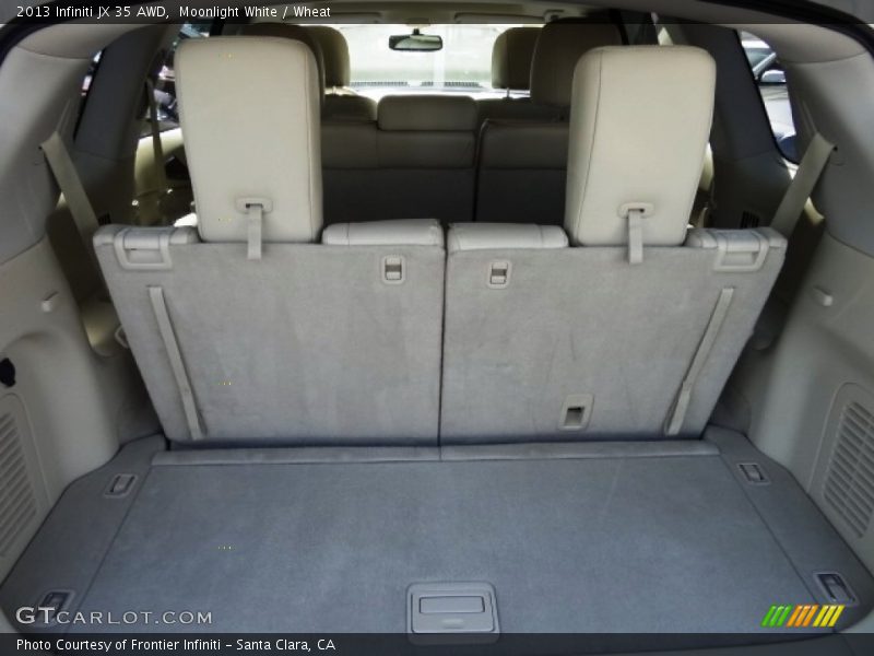 Moonlight White / Wheat 2013 Infiniti JX 35 AWD