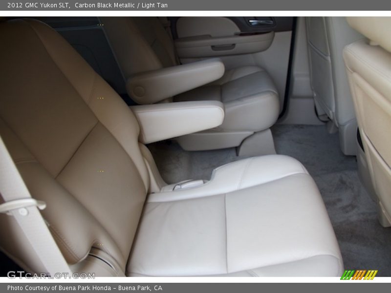 Carbon Black Metallic / Light Tan 2012 GMC Yukon SLT
