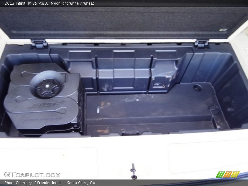 Moonlight White / Wheat 2013 Infiniti JX 35 AWD