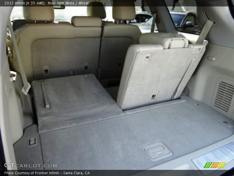 Moonlight White / Wheat 2013 Infiniti JX 35 AWD