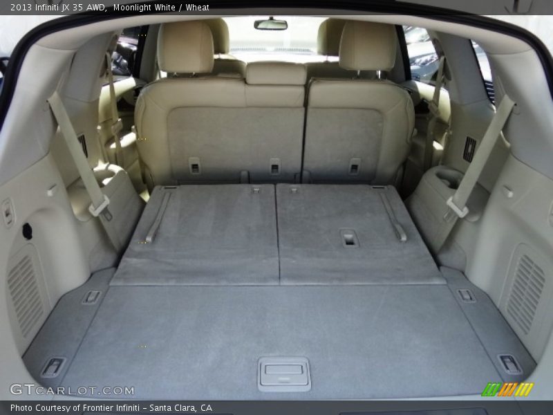 Moonlight White / Wheat 2013 Infiniti JX 35 AWD