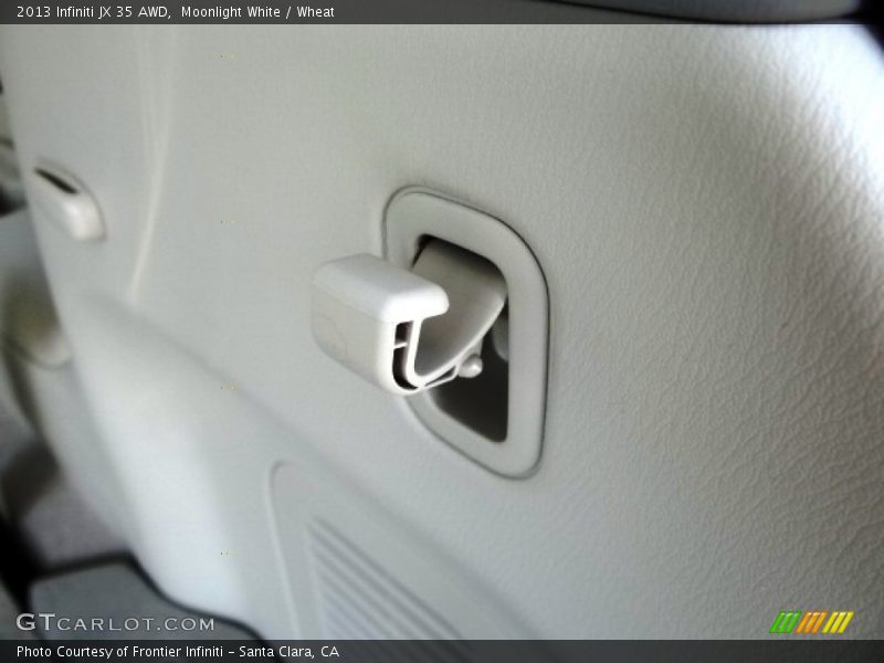 Moonlight White / Wheat 2013 Infiniti JX 35 AWD