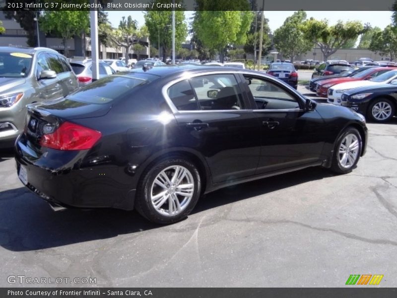 Black Obsidian / Graphite 2013 Infiniti G 37 Journey Sedan