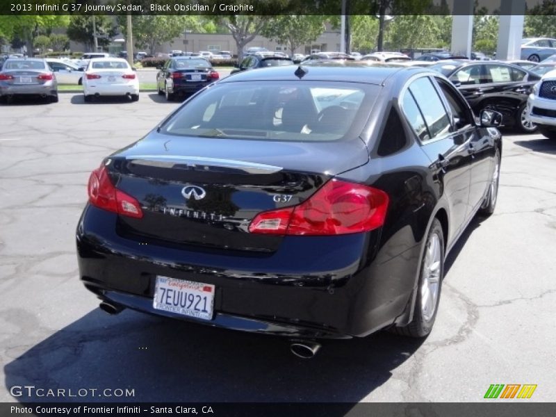 Black Obsidian / Graphite 2013 Infiniti G 37 Journey Sedan