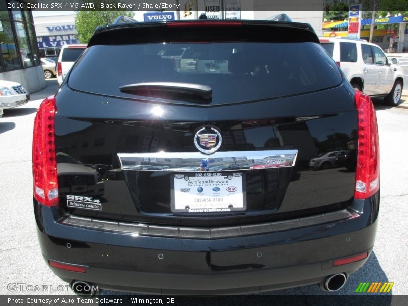 Black Raven / Shale/Ebony 2010 Cadillac SRX 4 V6 AWD