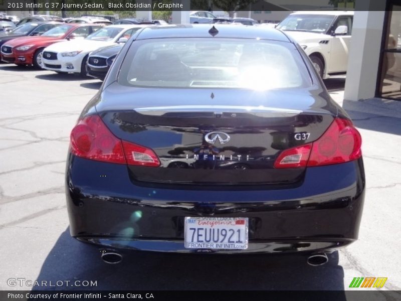 Black Obsidian / Graphite 2013 Infiniti G 37 Journey Sedan