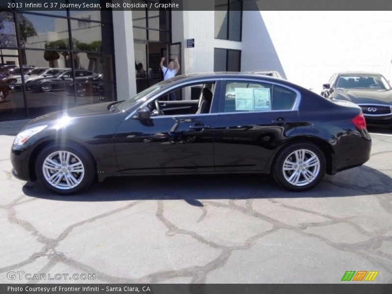 Black Obsidian / Graphite 2013 Infiniti G 37 Journey Sedan