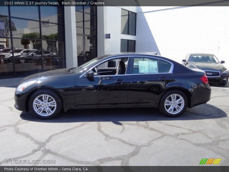 Black Obsidian / Graphite 2013 Infiniti G 37 Journey Sedan
