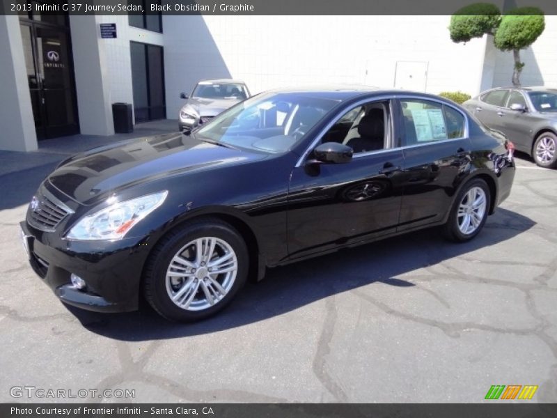 Black Obsidian / Graphite 2013 Infiniti G 37 Journey Sedan