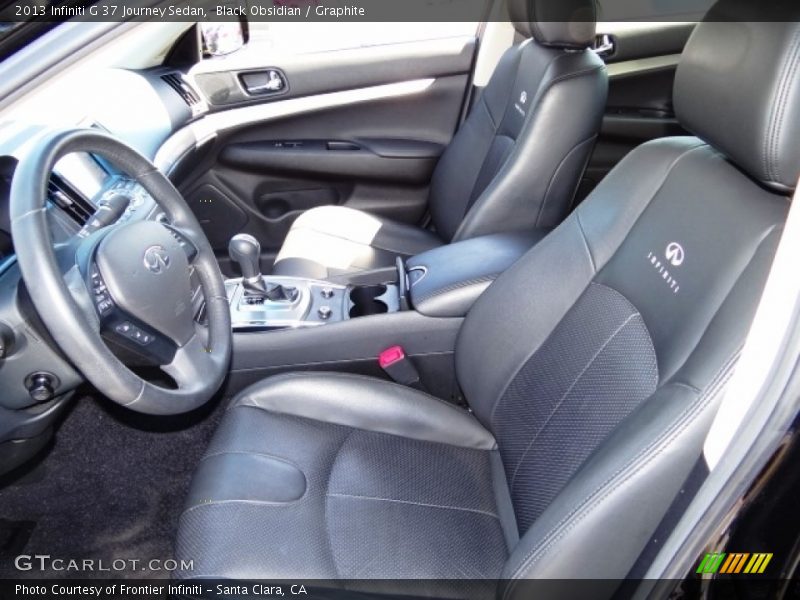 Black Obsidian / Graphite 2013 Infiniti G 37 Journey Sedan