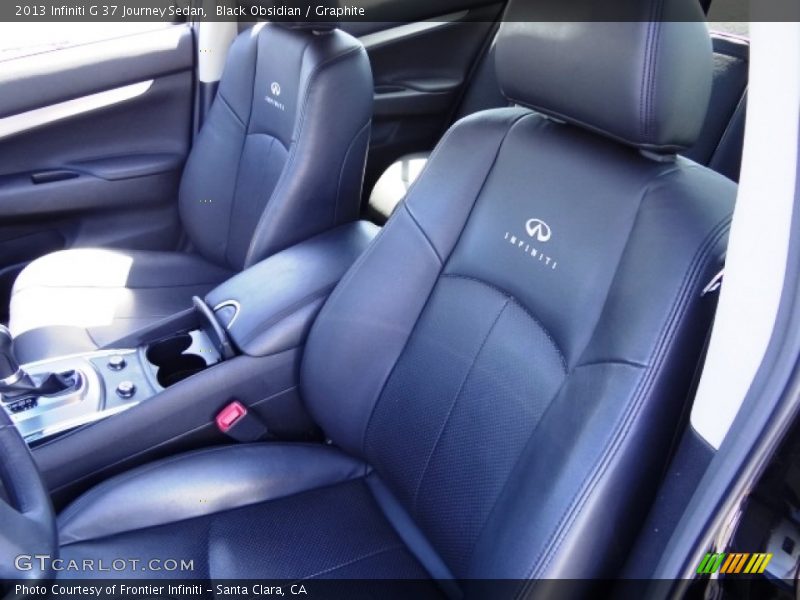 Black Obsidian / Graphite 2013 Infiniti G 37 Journey Sedan