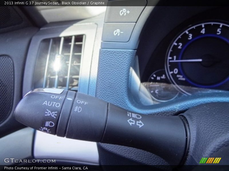 Black Obsidian / Graphite 2013 Infiniti G 37 Journey Sedan