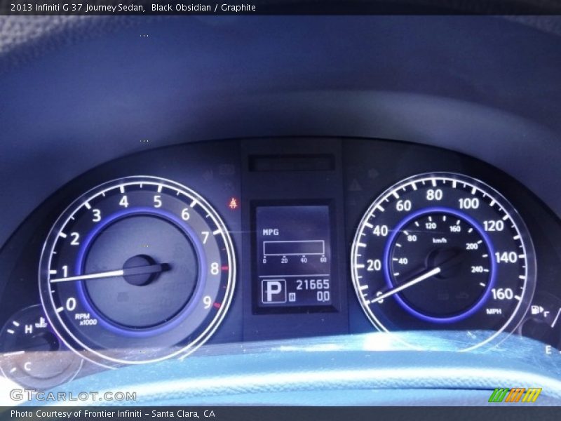 Black Obsidian / Graphite 2013 Infiniti G 37 Journey Sedan
