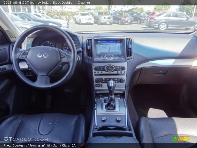 Black Obsidian / Graphite 2013 Infiniti G 37 Journey Sedan