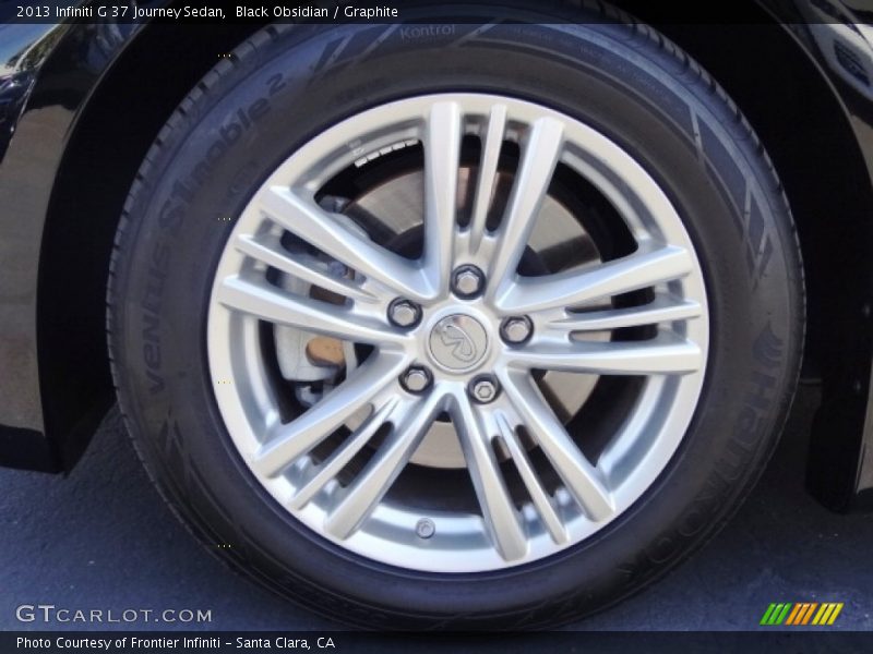 Black Obsidian / Graphite 2013 Infiniti G 37 Journey Sedan