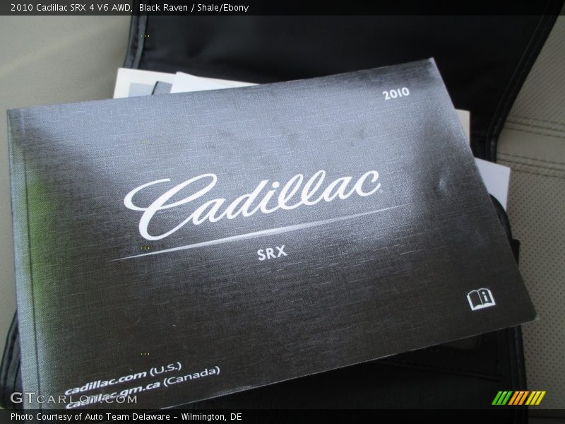 Black Raven / Shale/Ebony 2010 Cadillac SRX 4 V6 AWD