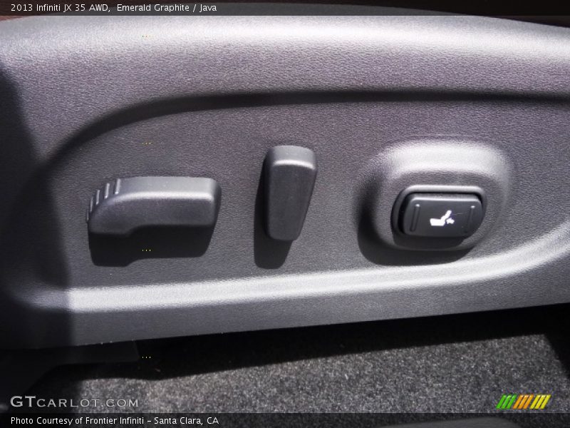 Emerald Graphite / Java 2013 Infiniti JX 35 AWD