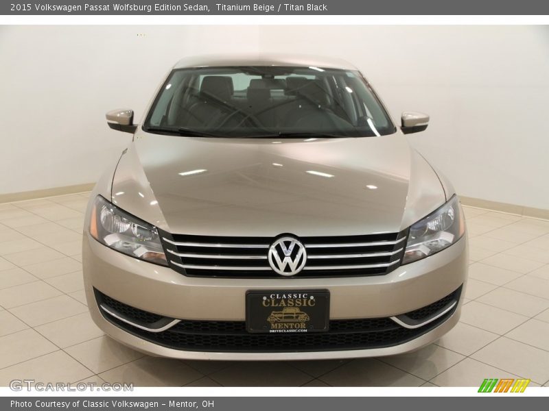 Titanium Beige / Titan Black 2015 Volkswagen Passat Wolfsburg Edition Sedan