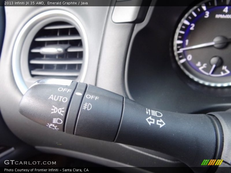 Emerald Graphite / Java 2013 Infiniti JX 35 AWD