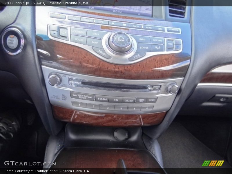 Emerald Graphite / Java 2013 Infiniti JX 35 AWD