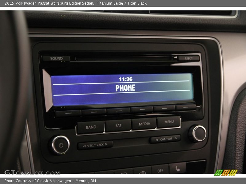 Titanium Beige / Titan Black 2015 Volkswagen Passat Wolfsburg Edition Sedan