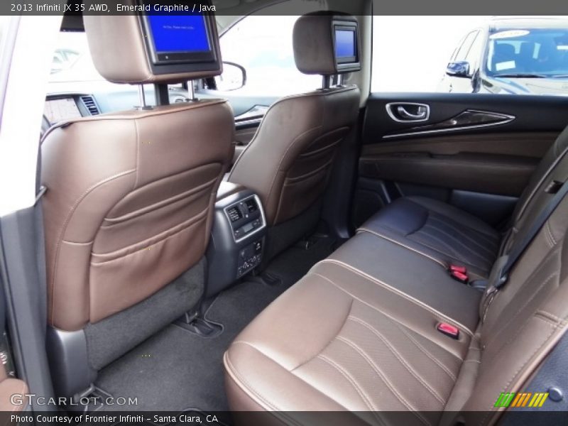 Emerald Graphite / Java 2013 Infiniti JX 35 AWD