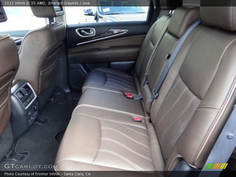 Emerald Graphite / Java 2013 Infiniti JX 35 AWD