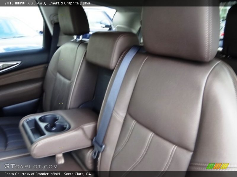 Emerald Graphite / Java 2013 Infiniti JX 35 AWD