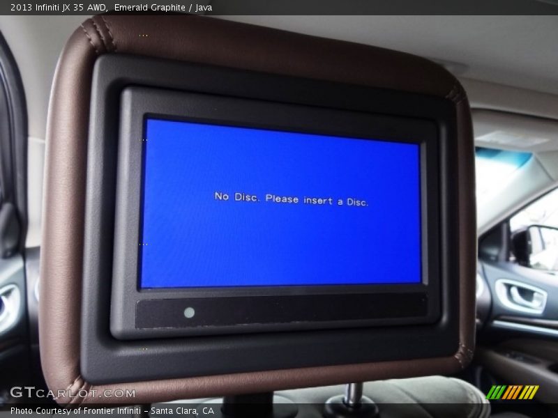 Emerald Graphite / Java 2013 Infiniti JX 35 AWD
