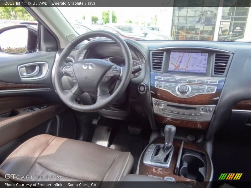 Emerald Graphite / Java 2013 Infiniti JX 35 AWD