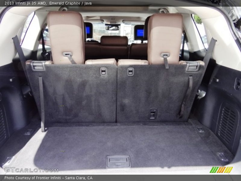 Emerald Graphite / Java 2013 Infiniti JX 35 AWD
